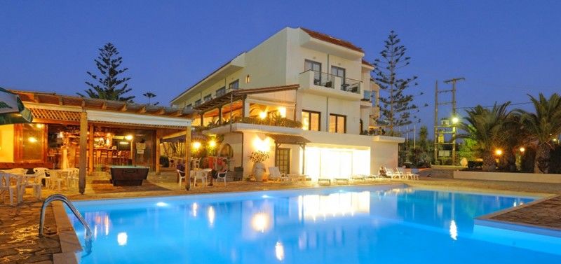 אניסאראס Hotel Oasis Beach (Adults Only) מראה חיצוני תמונה