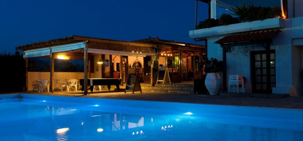 אניסאראס Hotel Oasis Beach (Adults Only) מראה חיצוני תמונה